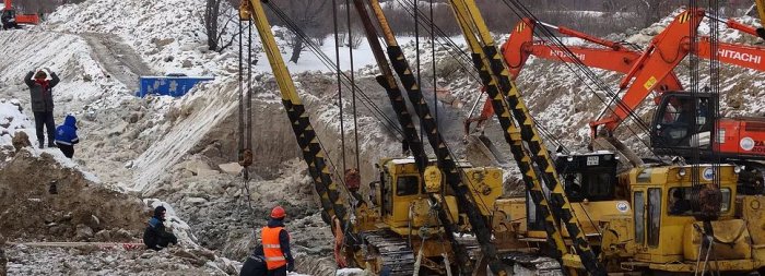 Замена участка основной нитки магистрального нефтепровода «Холмогоры -Клин»